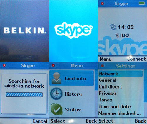 belkin skypephone 8