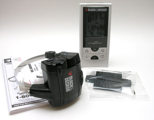 Black & Decker Power Monitor package contents