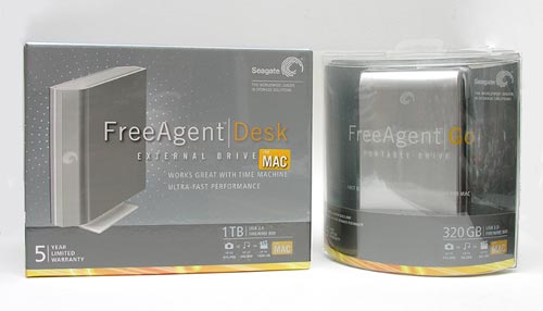 Seagate FreeAgent Drives package
