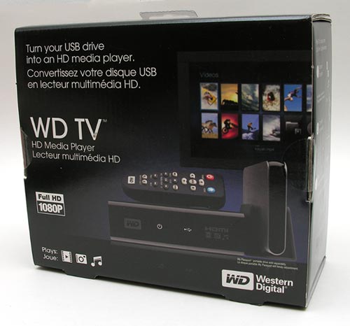 WD TV HD Media Player Package
