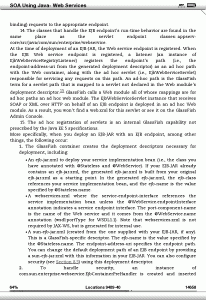 Native screen shot of a technical manual with a footnote appearing in the middle of the text.