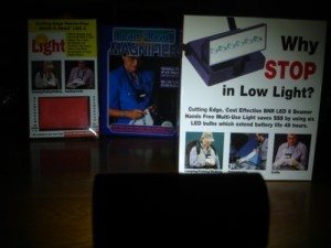 6 LED unit (Note- the targets are the actual packaging)