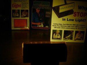 6 LED unit with orange filter
