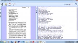 FreeOCR program converts image files to text via the tesseract engine and can optionally save the results as a PDF file.