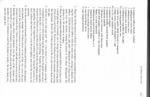 Example recipe scanned from hard-back cook book.  Note here also that the page number was not captured.