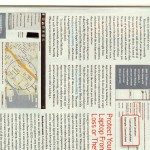 Scan from a magazine. The size of the page was a little large for the scanner and it was difficult to scan vertically due to the binding of the magazine.