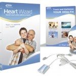 Heart Wizard software comes with ear/finger clip for monitoring and CD to download software. It's a very easy install and ready to use in a short time.