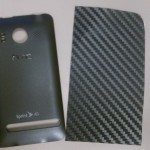 Rough-trimmed skin and EVO battery cover