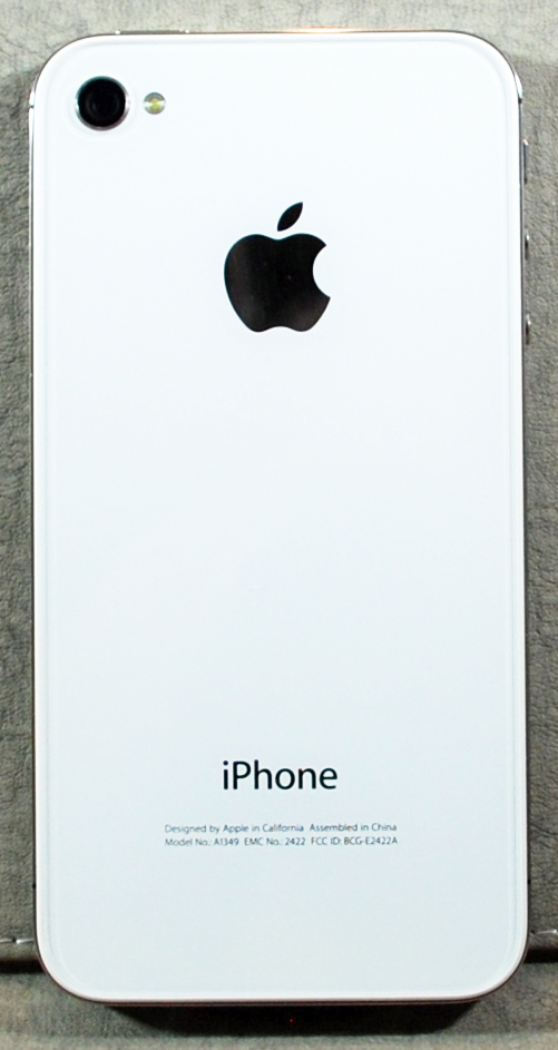 iphone 5 verizon specs. the white iPhone 4 has a