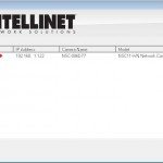 The included administration application lets you identify cameras on the network and find their IP address.