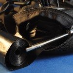 The bag hanger is heavy-duty, yet easy to open for adding new bags.