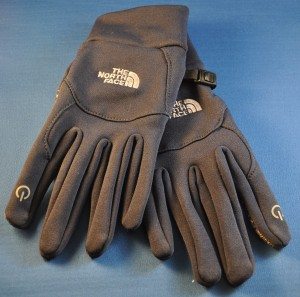 The stretchy eTip Driving gloves from North Face allow use of touch-based screens without baring your fingers to the chill air.