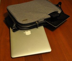 The iHome Smart Sleeve holds your Apple gear in Business Class.