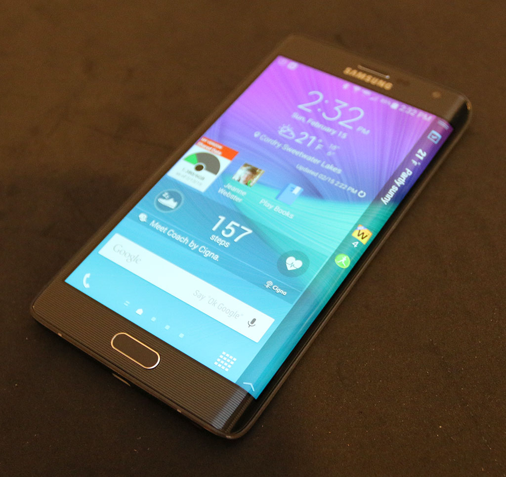 Samsung Galaxy Note Edge Review The Gadgeteer