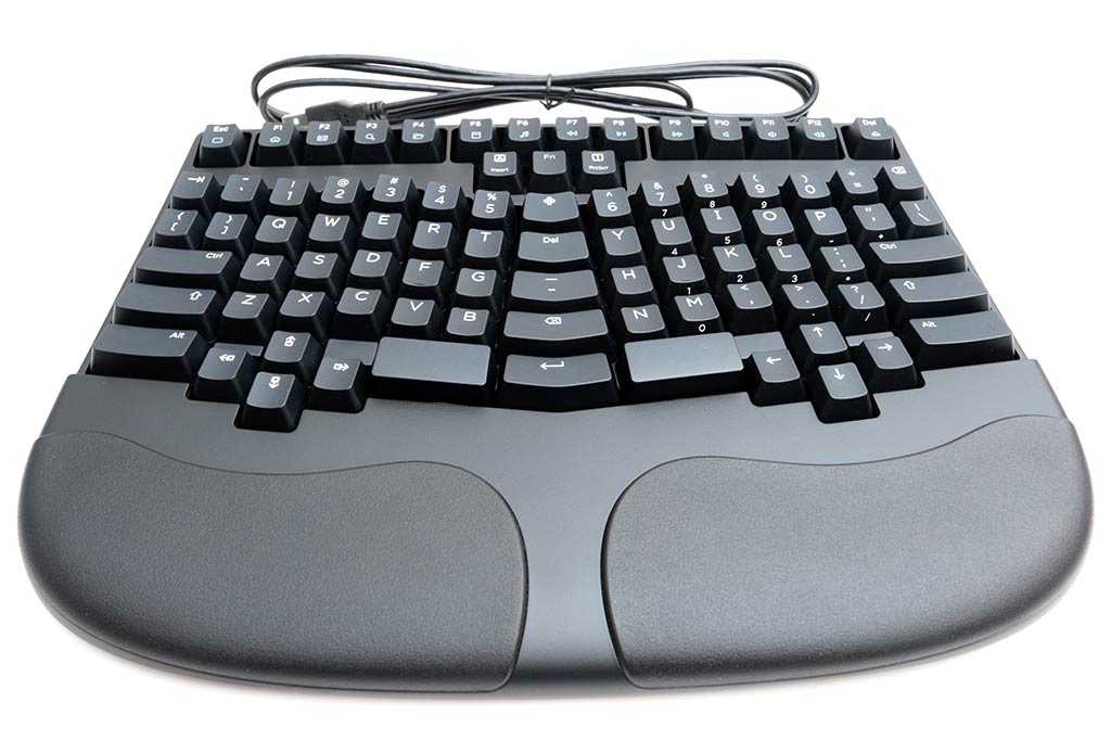 Truly Ergonomic keyboard (TEK) model 227 review The Gadgeteer