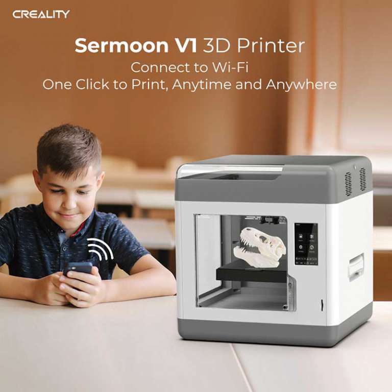 The Creality Sermoon V1 Smart 3D Printer Looks Good Enough To Fit Into