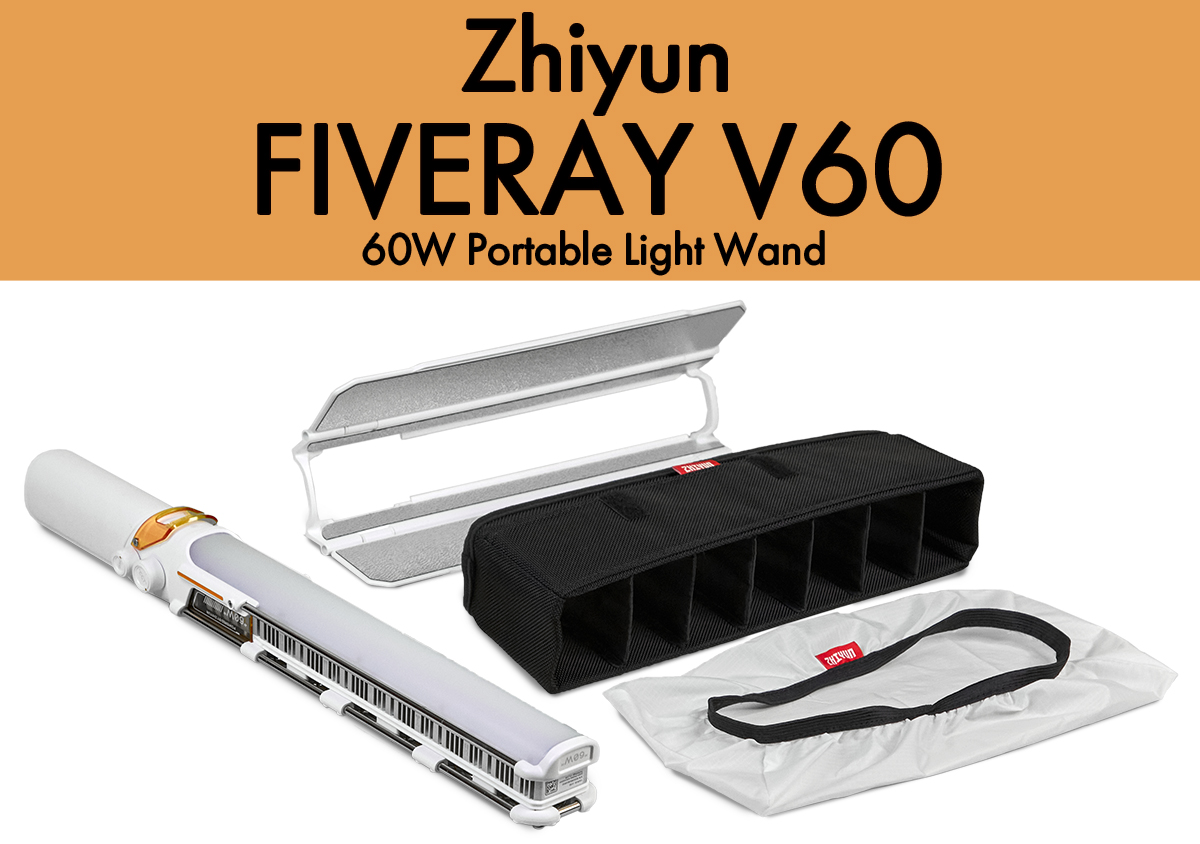 Zhiyun FIVERAY V60 Light Wand Review The Gadgeteer