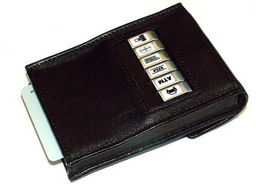 acm wallet silver hybrid 12card19