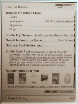 kindle store