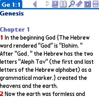 Palm Bible Genesis