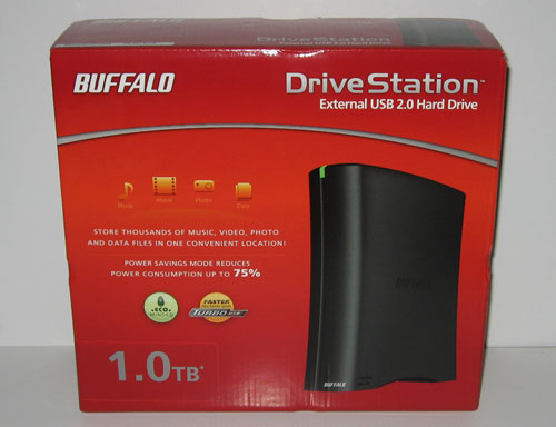 Buffalo Drive Station Combo 4 Hard Drive  1TB #HD-HS1.0TQ V2 Used Once 