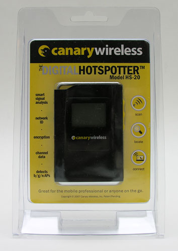 canary wireless digital hotspotter