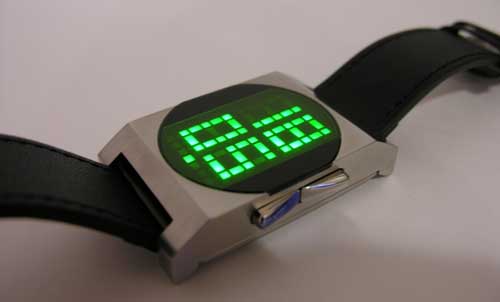 led watch green