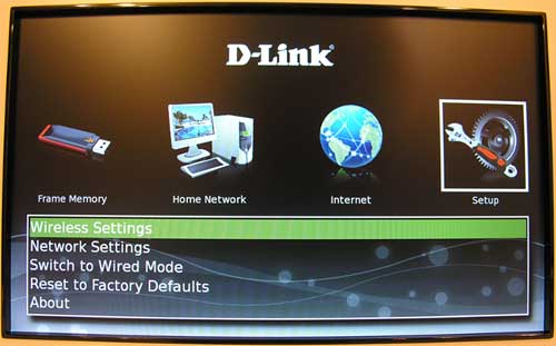 D-link photo frame DSM-210