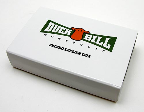Duck Bill Money clip package