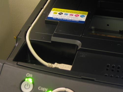 how to change printer ink epson stylus photo rx595 printer