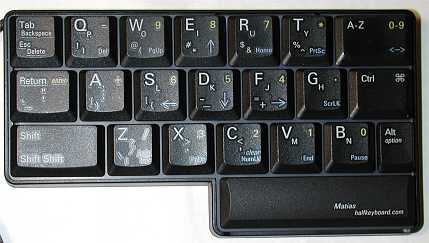 matias half keyboard