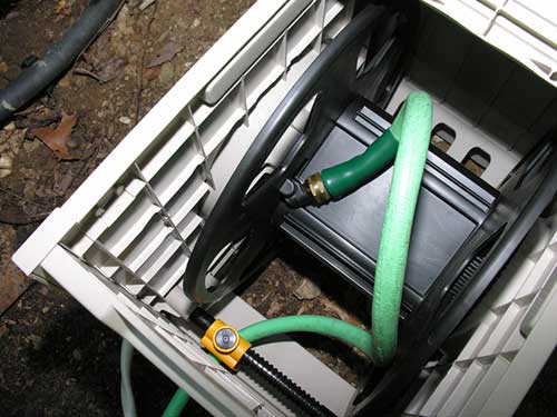 Utility sandblasting hose reel for Gardens & Irrigation 