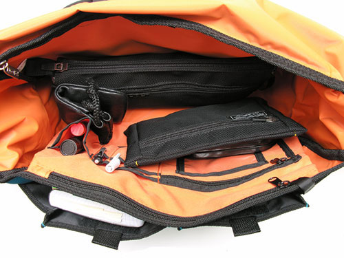 ice red messenger bag