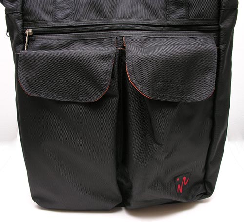 ice red uni laptop tote