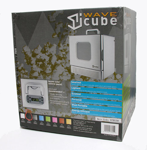 iwave cube Portable Microwave - The Gadgeteer