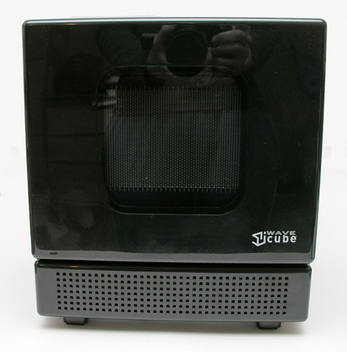 iWaveCube Mini Microwave Black - Office Depot