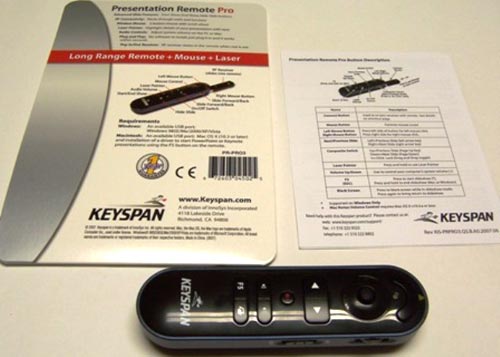 keyspan presentation remote pro