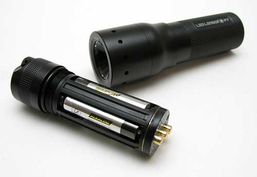 led lenser t7 change battery