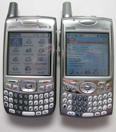 palm treo 700p 8