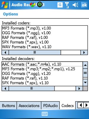 resco audio recorder 12