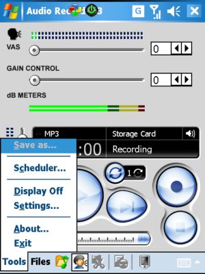 resco audio recorder 3