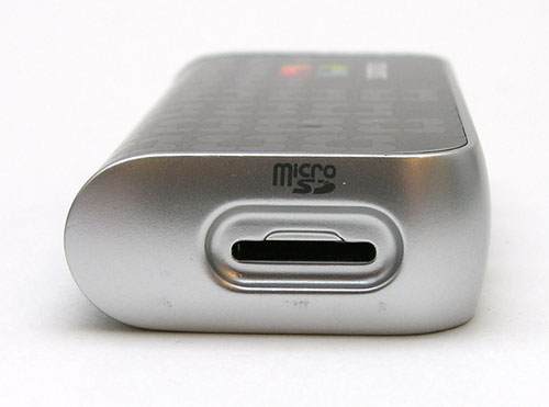Sansa SlotMusic MicroSD slot