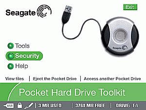 seagate 5gb pocket hard drive25