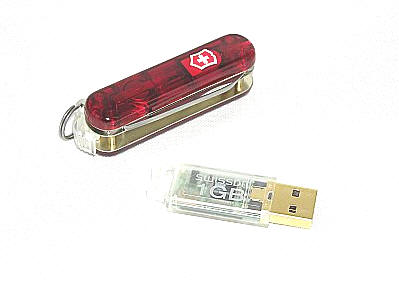 swissbit swissmemory 1gb usb victorinox knife19