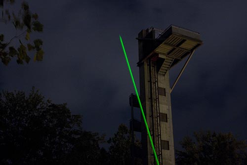 green laser