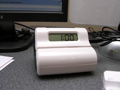 USB Letter Opener Hub Clock