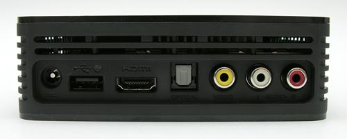 WD TV HD Media Player Back View
