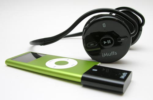 iMuff Bluetooth Headphones for iPod