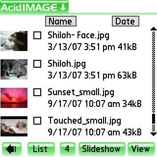 Acid Image- list