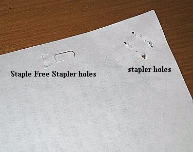 staple less staplers